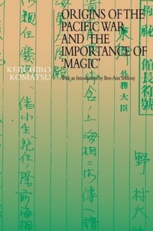 Cover of Origins of the Pacific War and the Importance of 'Magic'