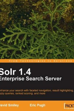 Cover of Solr 1.4 Enterprise Search Server