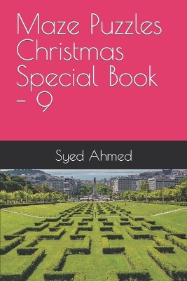 Book cover for Maze Puzzles Christmas Special Book - 9