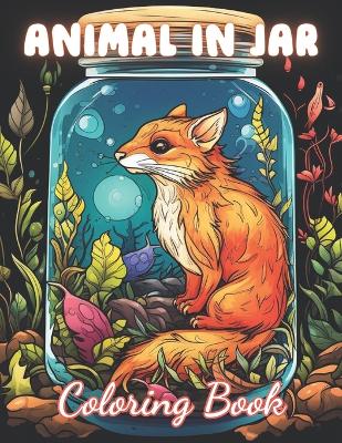 Book cover for Animal in Jar Coloring Book