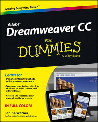 Book cover for Dreamweaver CC For Dummies