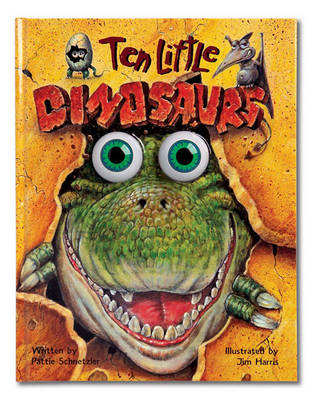 Book cover for Ten Little Dinosaurs (Eyeball Animation)