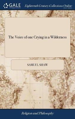 Book cover for The Voice of One Crying in a Wilderness