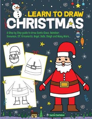 Book cover for Learn to Draw Christmas