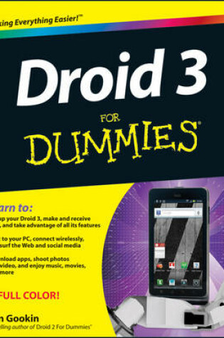Cover of Droid 3 For Dummies