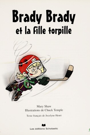 Cover of Brady Brady Et La Fille Torpille