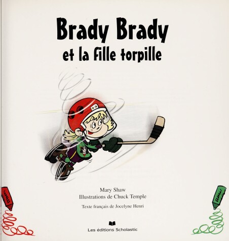 Book cover for Brady Brady Et La Fille Torpille