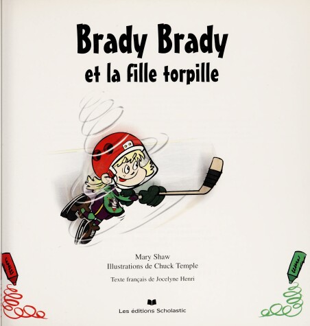 Cover of Brady Brady Et La Fille Torpille