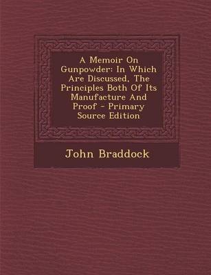Book cover for A Memoir on Gunpowder