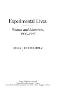 Book cover for Experimental Lives