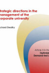 Book cover for Strategic Directions in the Management of the Corporate University Paradigm