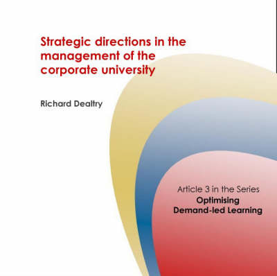 Cover of Strategic Directions in the Management of the Corporate University Paradigm