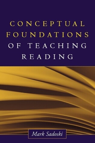 Cover of Conceptual Foundations of Teaching Reading