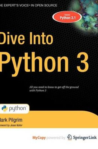 Cover of Dive Into Python 3