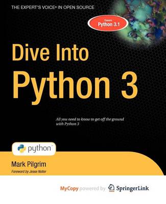 Book cover for Dive Into Python 3