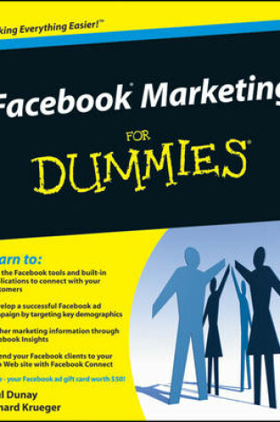 Cover of Facebook Marketing For Dummies