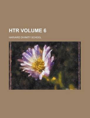 Book cover for Htr Volume 6