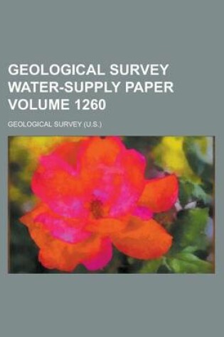 Cover of Geological Survey Water-Supply Paper Volume 1260