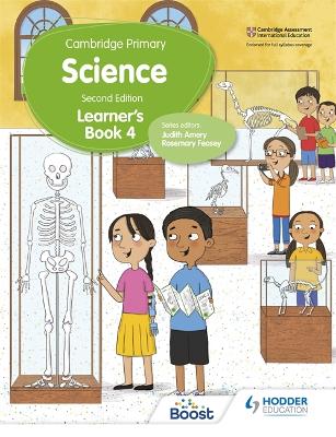 Book cover for Cambridge Primary Science Learner's Book 4 Second Edition