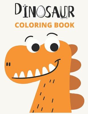 Book cover for Dinosaur Coloring Book