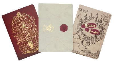 Cover of Harry Potter: Welcome to Hogwarts Planner Notebook Collection (Set of 3)