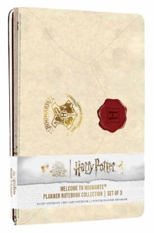 Cover of Harry Potter: Welcome to Hogwarts Planner Notebook Collection (Set of 3)
