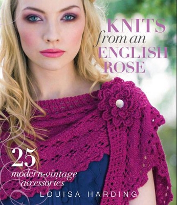 Book cover for Knits from an English Rose