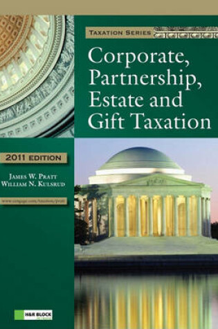 Cover of 2011 Corporate, Partnership, Estate and Gift Taxation (with H&r Block at Home Tax Preparation Software CD-ROM)