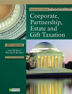 Book cover for 2011 Corporate, Partnership, Estate and Gift Taxation (with H&r Block at Home Tax Preparation Software CD-ROM)