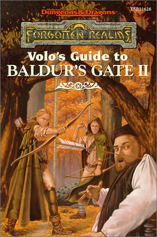 Book cover for Volo's Guide to Baldur's Gate II