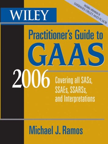 Book cover for Wiley Practitioner's Guide to GAAS 2006