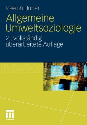 Book cover for Allgemeine Umweltsoziologie