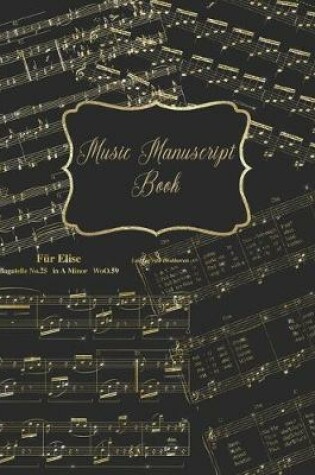 Cover of Music Manuscript Book