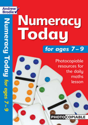 Cover of Numeracy Today for Ages 7-9