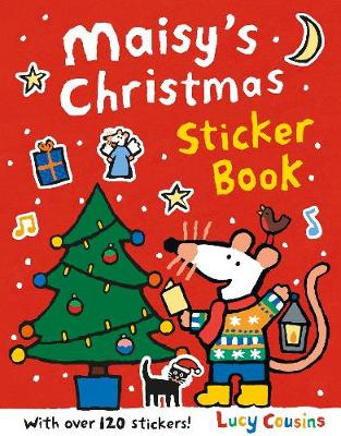 Book cover for Maisy's Christmas Sticker Book