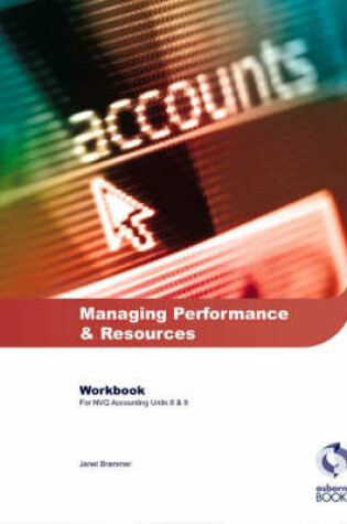 Cover of Managing Performance and Resources Workbook