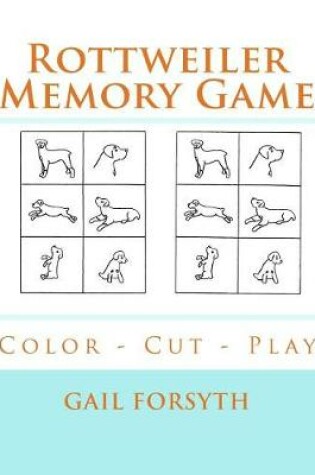 Cover of Rottweiler Memory Game