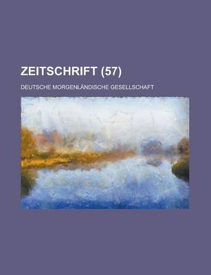 Book cover for Zeitschrift (57)