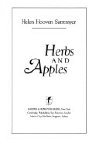 Cover of Herbs and Apples