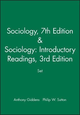 Book cover for Sociology, 7e & Sociology: Introductory Readings, 3e Set