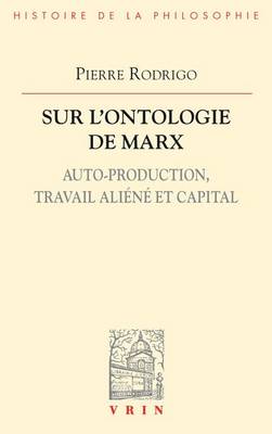 Cover of Sur l'Ontologie de Marx