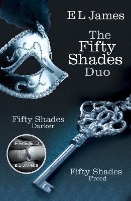 Book cover for Fifty Shades Duo: Fifty Shades Darker / Fifty Shades Freed