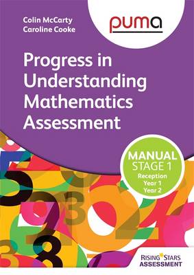 Book cover for PUMA Stage One (R-2) Manual (Progress in Understanding Mathematics Assessment)