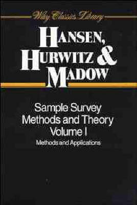 Cover of Sample Survey Methods and Theory, 2 Volume Set