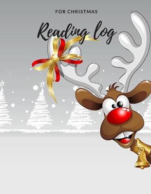 Book cover for Reading log for christmas