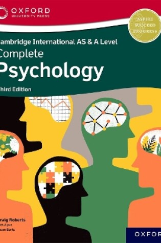Cover of Cambridge International AS & A Level Complete Psychology