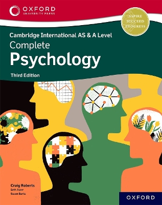 Book cover for Cambridge International AS & A Level Complete Psychology
