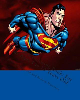 Book cover for Superman Coloring Book