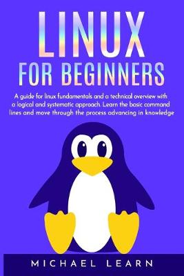 Book cover for Linux for beginners