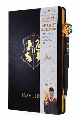 Book cover for Harry Potter: Hogwarts Travel Journal with Pen